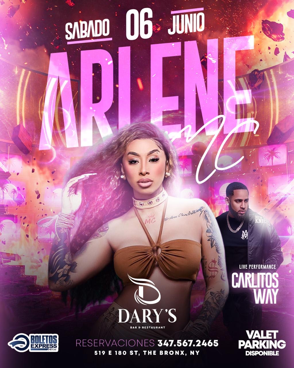 Buy tickets for Arlene MC Arlene MC