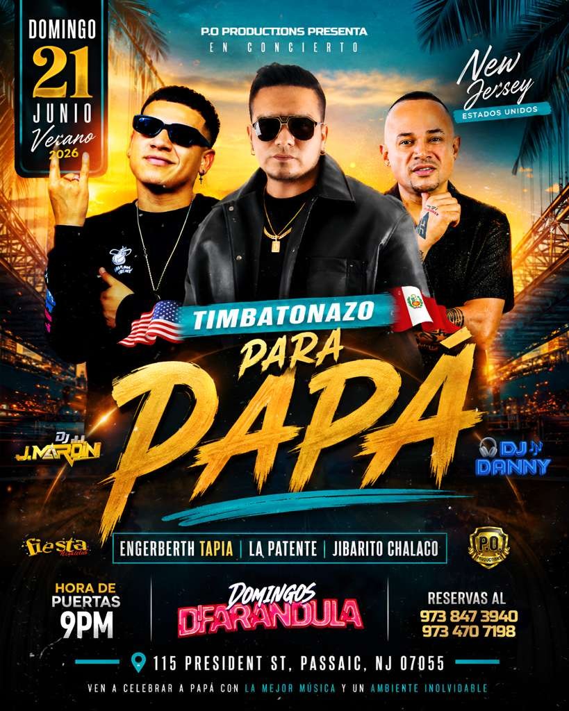 LA PATENTE, ENGERBERTH TAPIA, JIBARITO CHALACO, DJ MARDINI, DJ DANNY