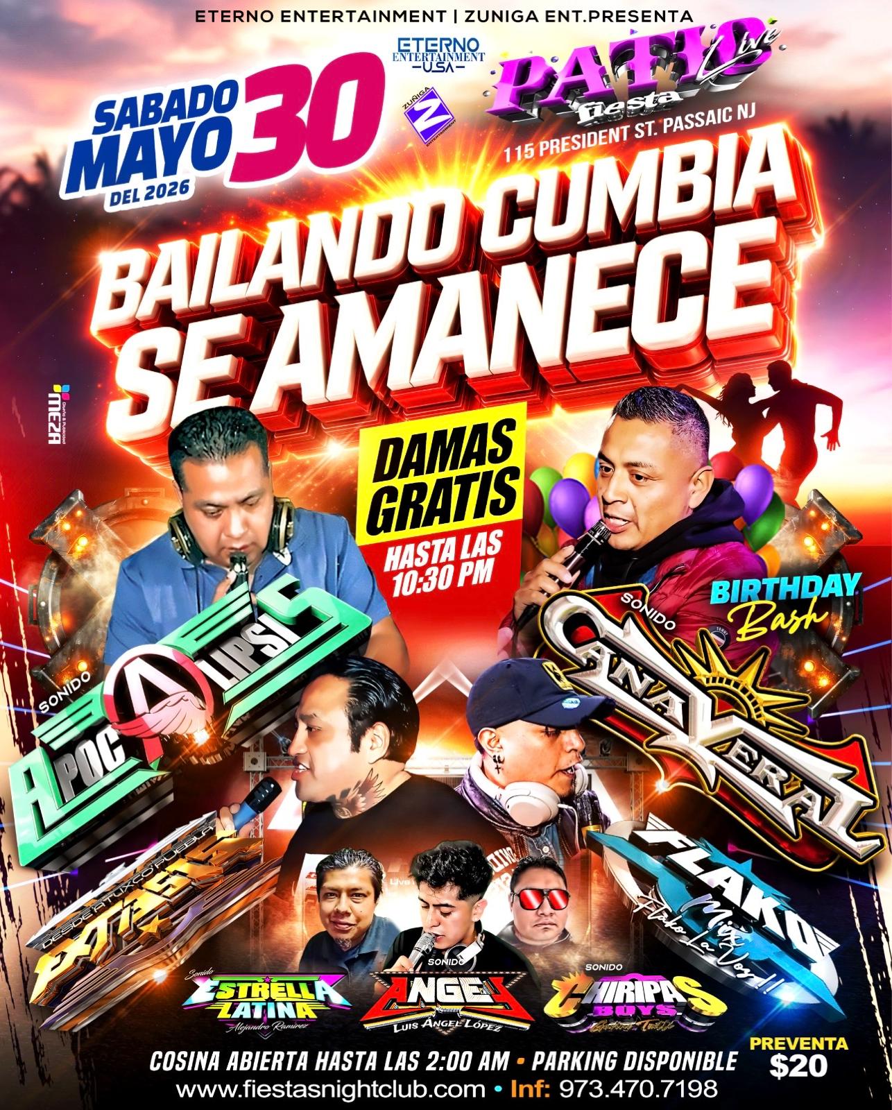 BAILANDO CUMBIA SE AMANECE