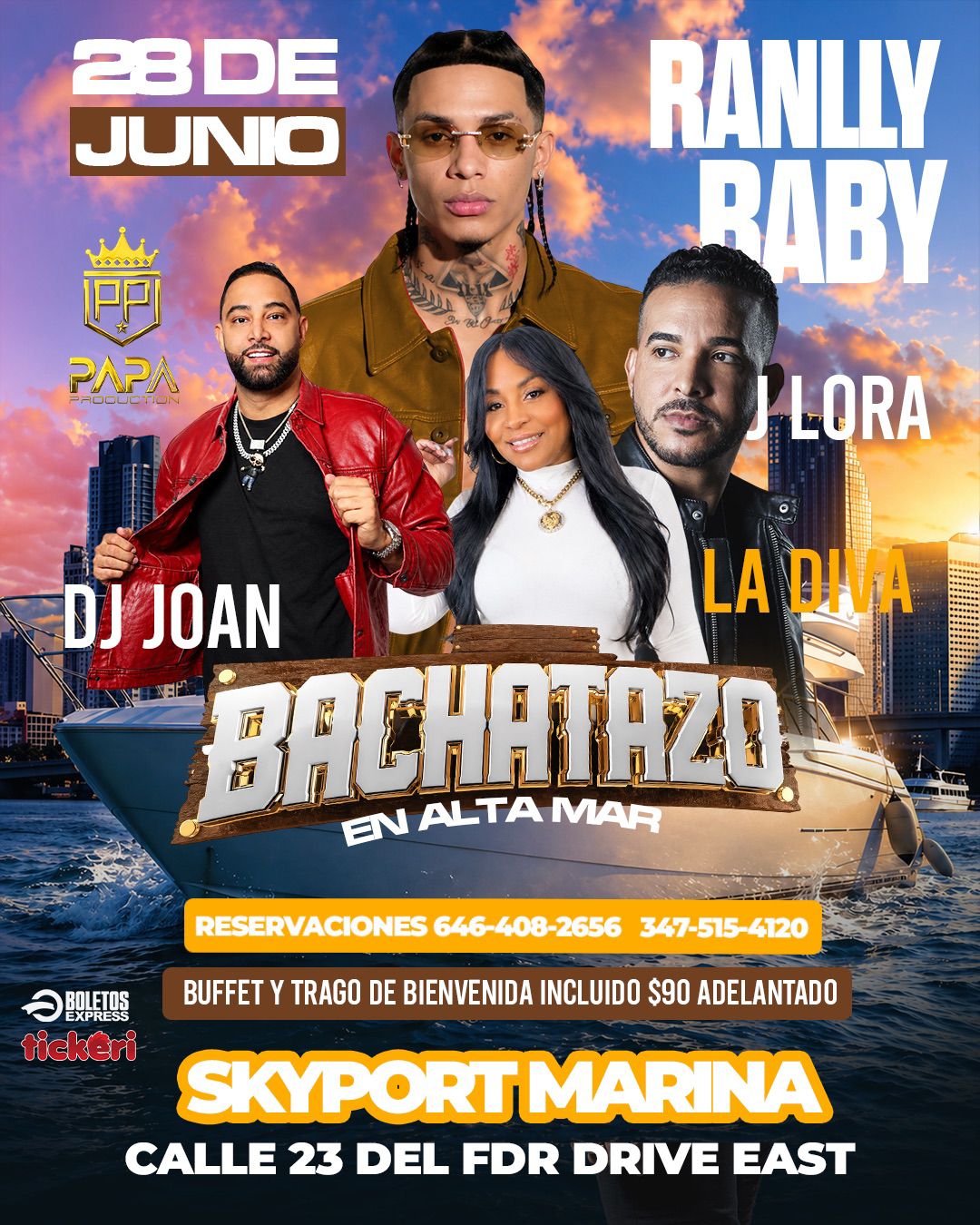 BACHATAZO EN ALTA MAR | RANLLY BABY