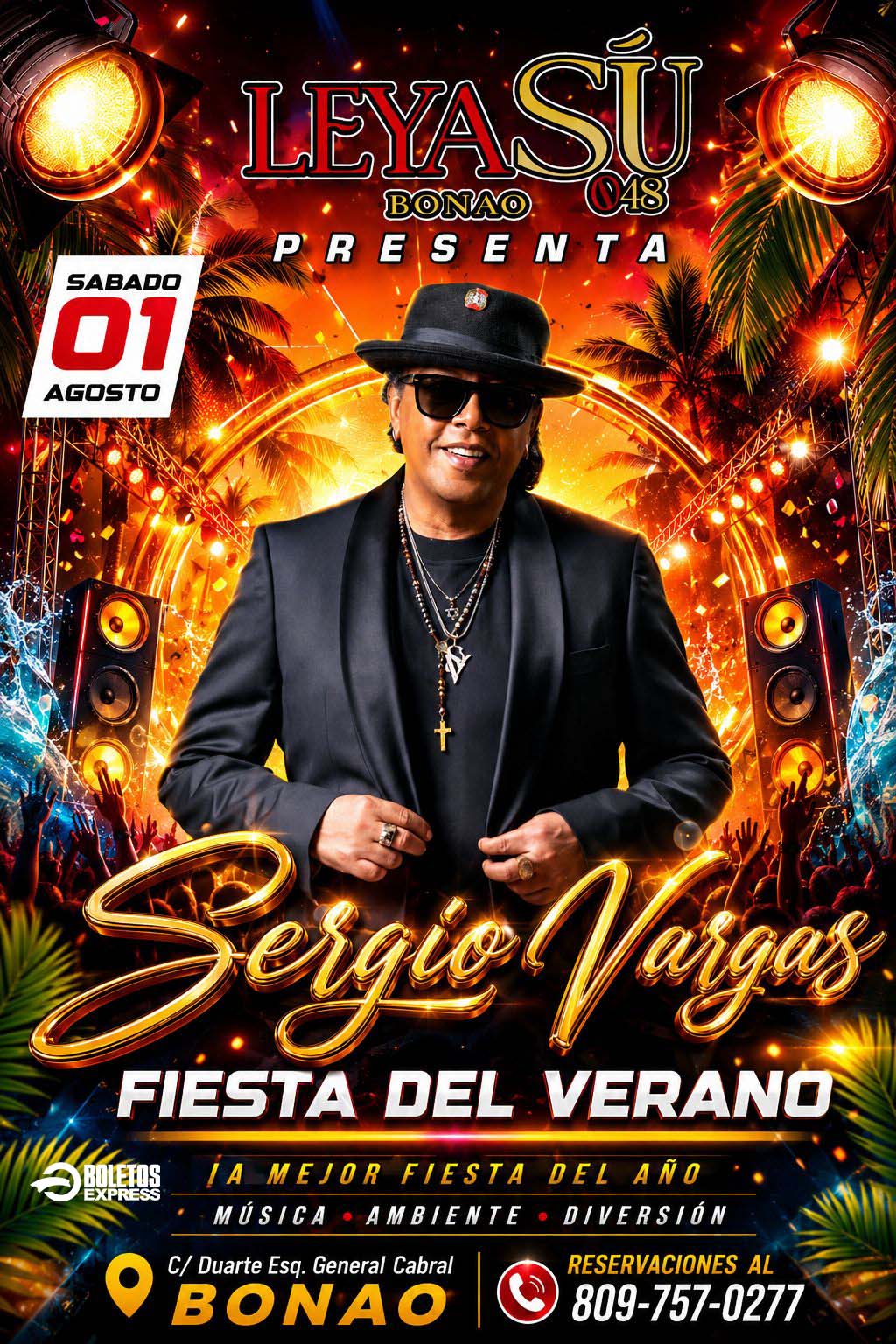 Buy tickets for SERGIO VARGAS SERGIO VARGAS