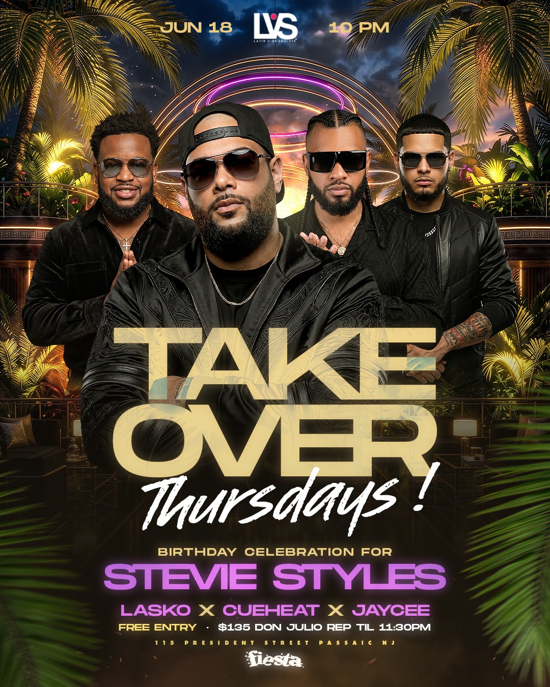 Buy tickets for TAKEOVER THURSDAY - BIRTHDAY CELEBRATION FOR STEVIE STYLES TAKEOVER THURSDAY - BIRTHDAY CELEBRATION FOR STEVIE STYLES