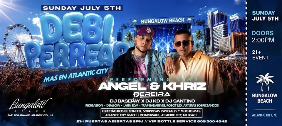 Buy tickets for Debí Perrear Más en Atlantic City: Angel & Khriz Live Debí Perrear Más en Atlantic City: Angel & Khriz Live