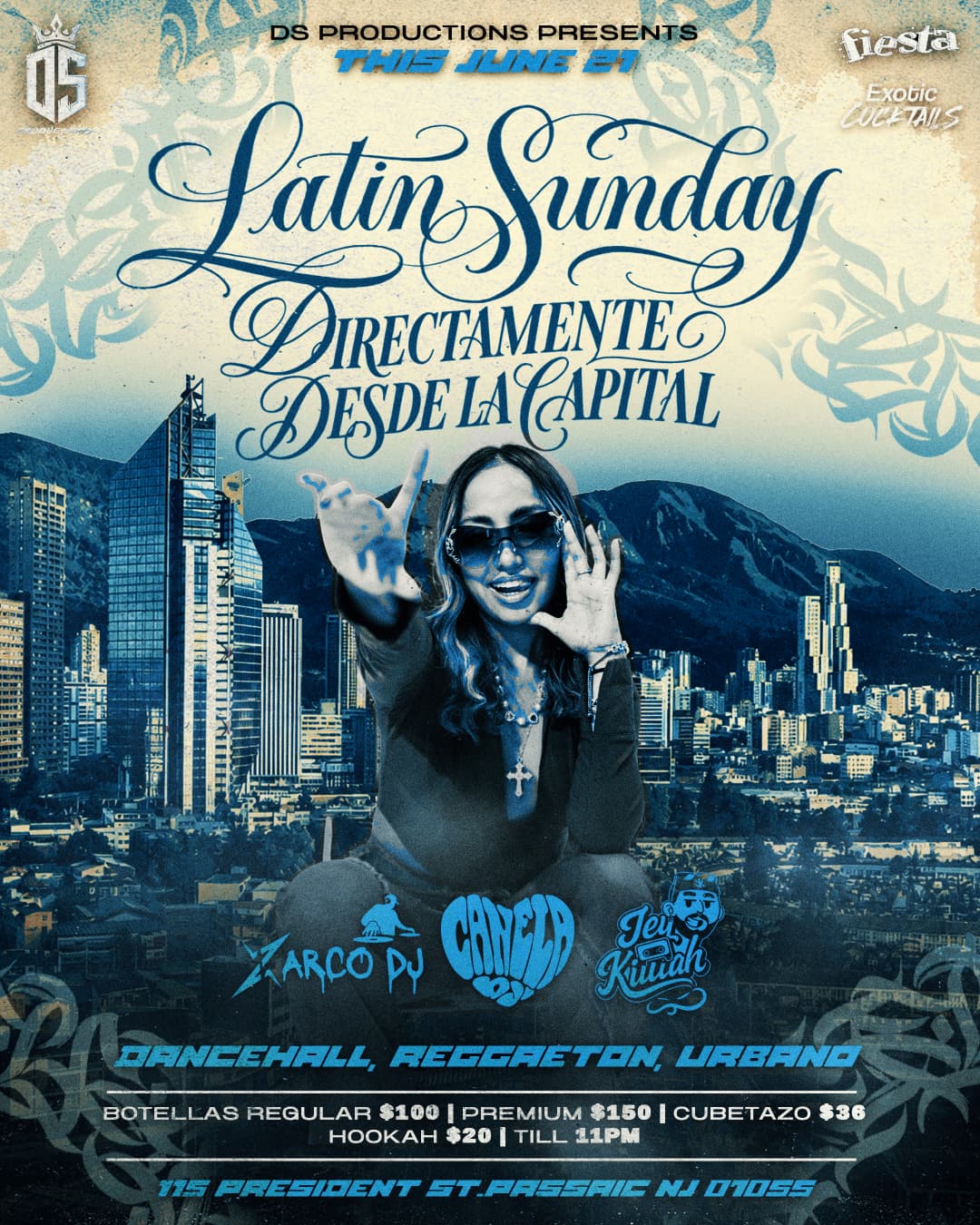 Buy tickets for LATIN SUNDAY - DIRECTAMENTE DESDE LA CAPITAL LATIN SUNDAY - DIRECTAMENTE DESDE LA CAPITAL