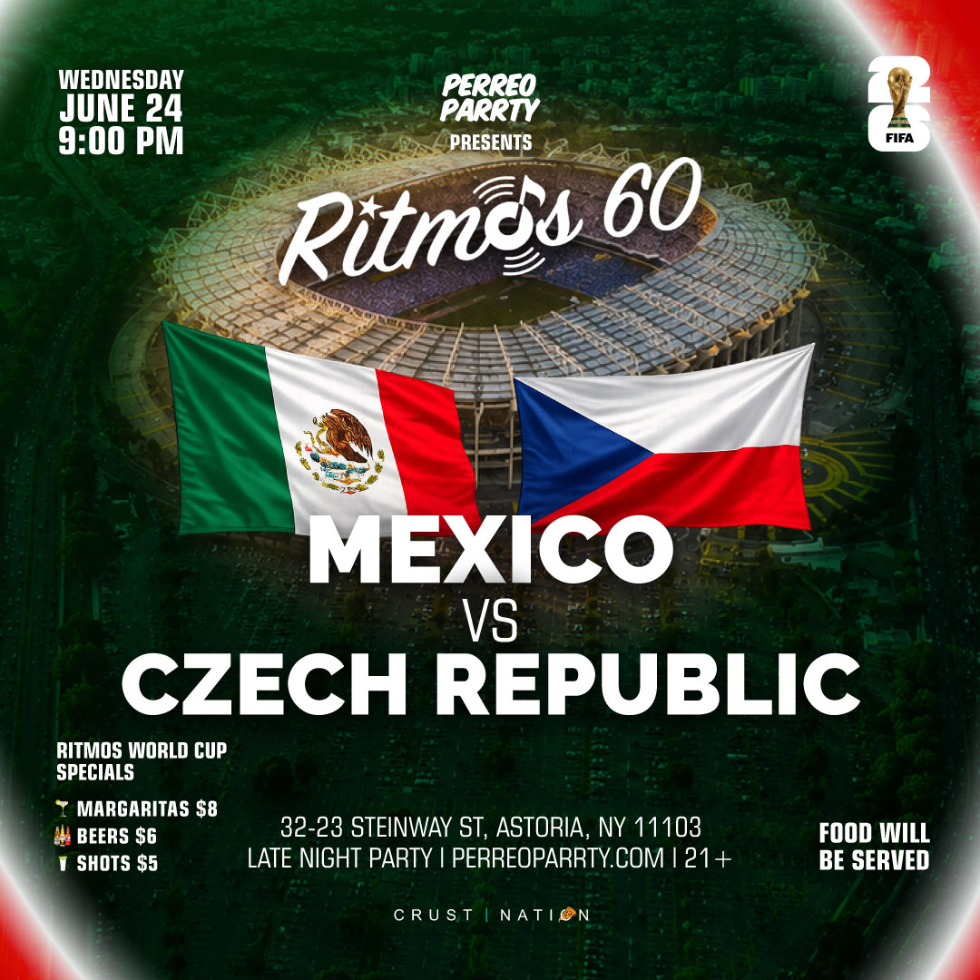 FIFA WORLD CUP 2026 WATCH PARTY: MEXICO vs CZECH REPUBLIC at RITMOS 60