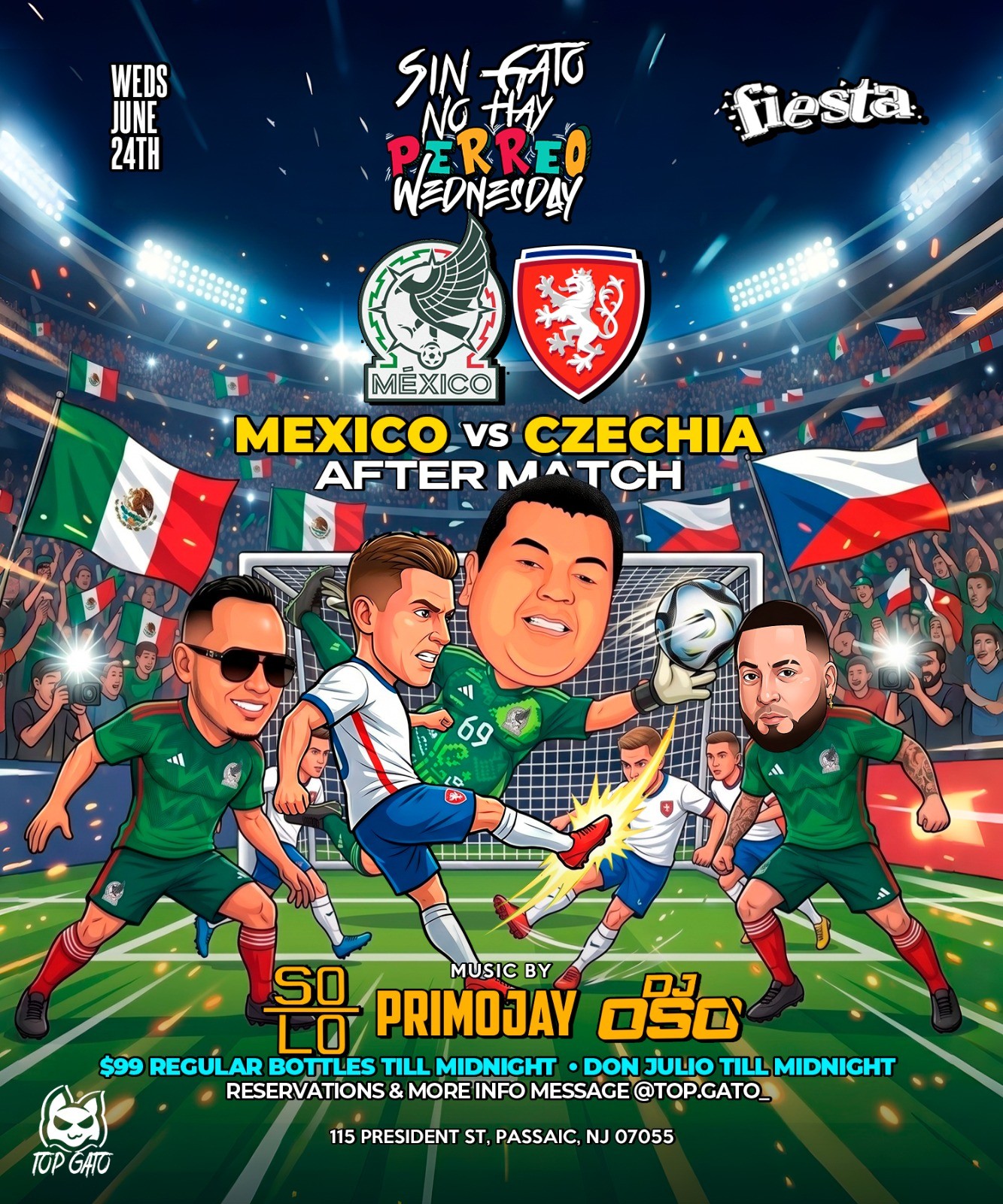 Buy tickets for PERREO WEDNESDAY - MEXICO VS CZE AFTER MATCHCHIA PERREO WEDNESDAY - MEXICO VS CZE AFTER MATCHCHIA
