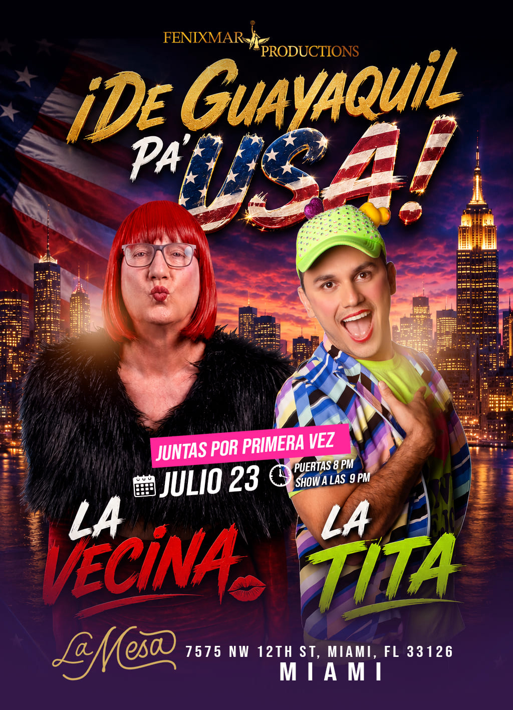 De Guayaquil Pa' USA