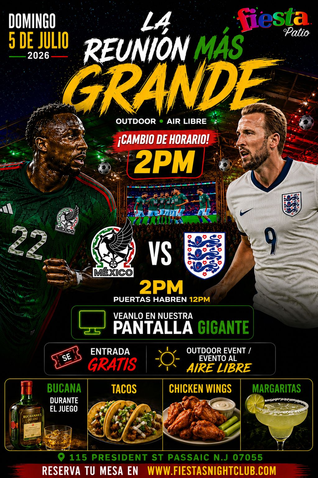 Buy tickets for Mexico vs Inglaterra Mexico vs Inglaterra