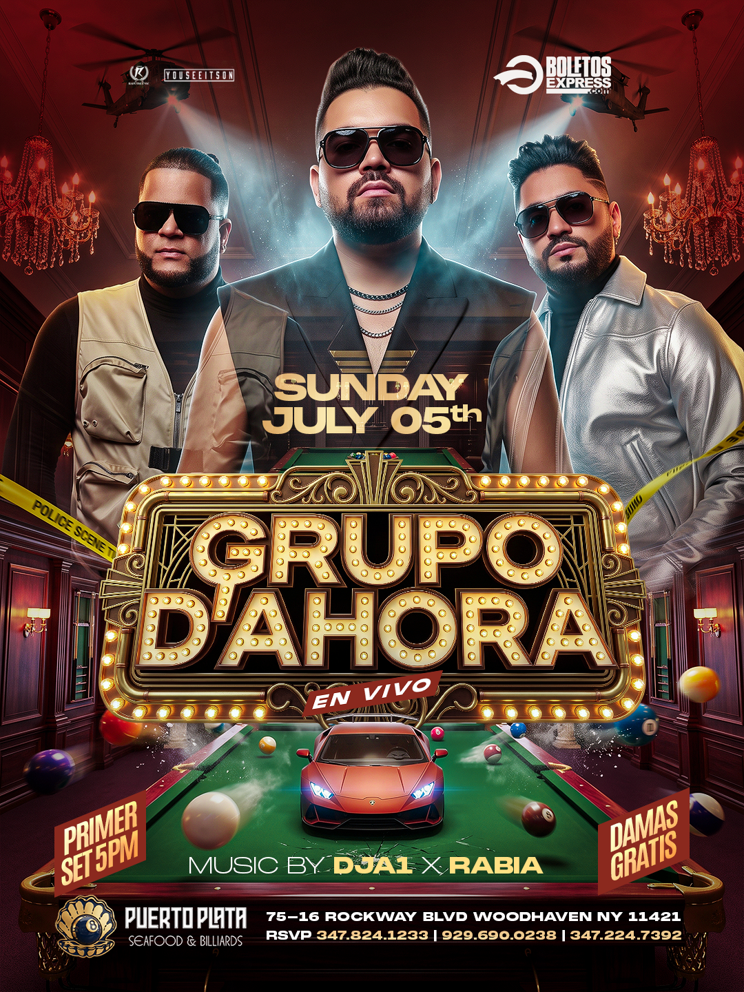 Buy tickets for Grupo D Ahora Tipico brunch Grupo D Ahora Tipico brunch