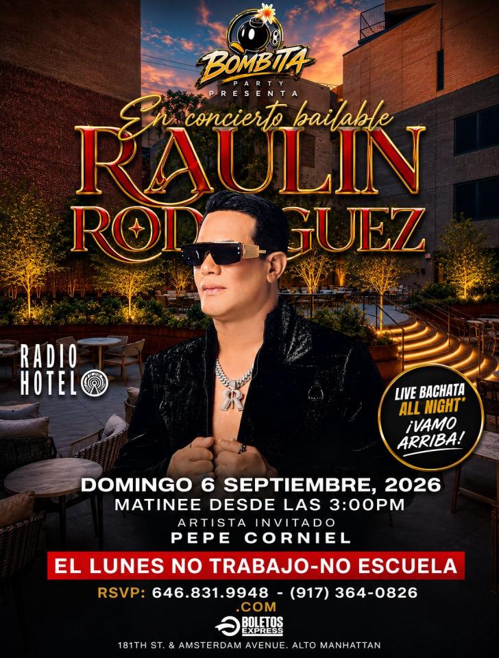 Buy tickets for Raulin Rodriguez Bombita Party Raulin Rodriguez Bombita Party