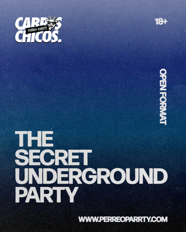Buy tickets for Cabros Chicos - Underground Y2K & Top 40 Parrty (18+) Cabros Chicos - Underground Y2K & Top 40 Parrty (18+)