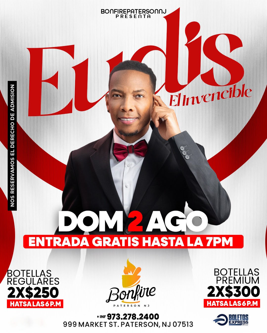 Buy tickets for Eudis El Invencible Eudis El Invencible