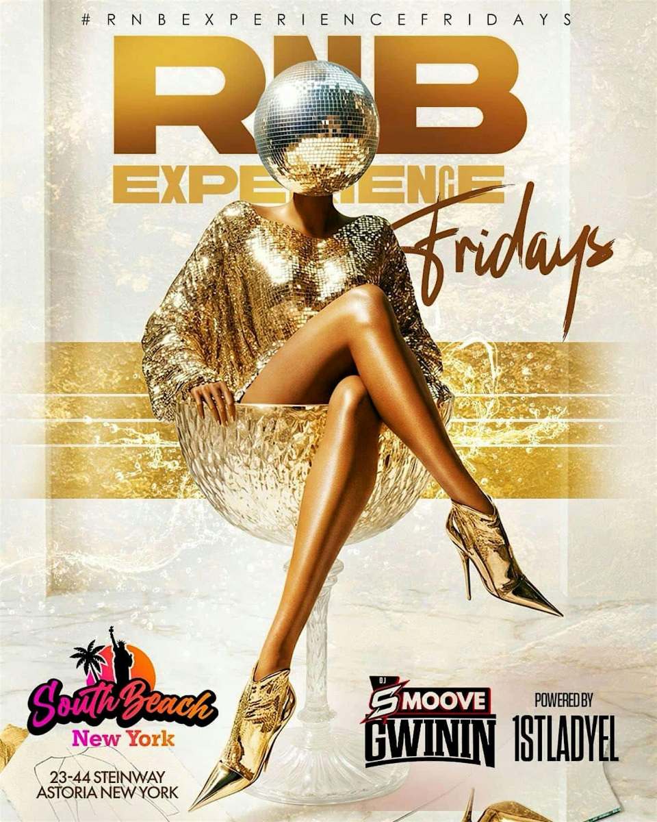 RNB Experience Fridays at South Beach Astoria – Every Friday