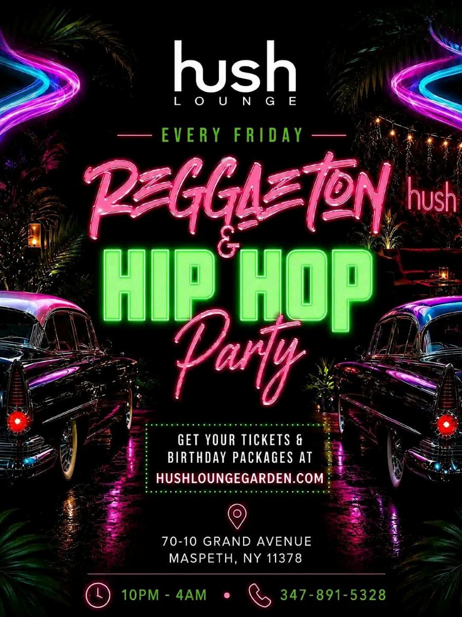 Buy tickets for Reggaeton & Hip Hop Party NYC | Hush Lounge Garden Queens Reggaeton & Hip Hop Party NYC | Hush Lounge Garden Queens