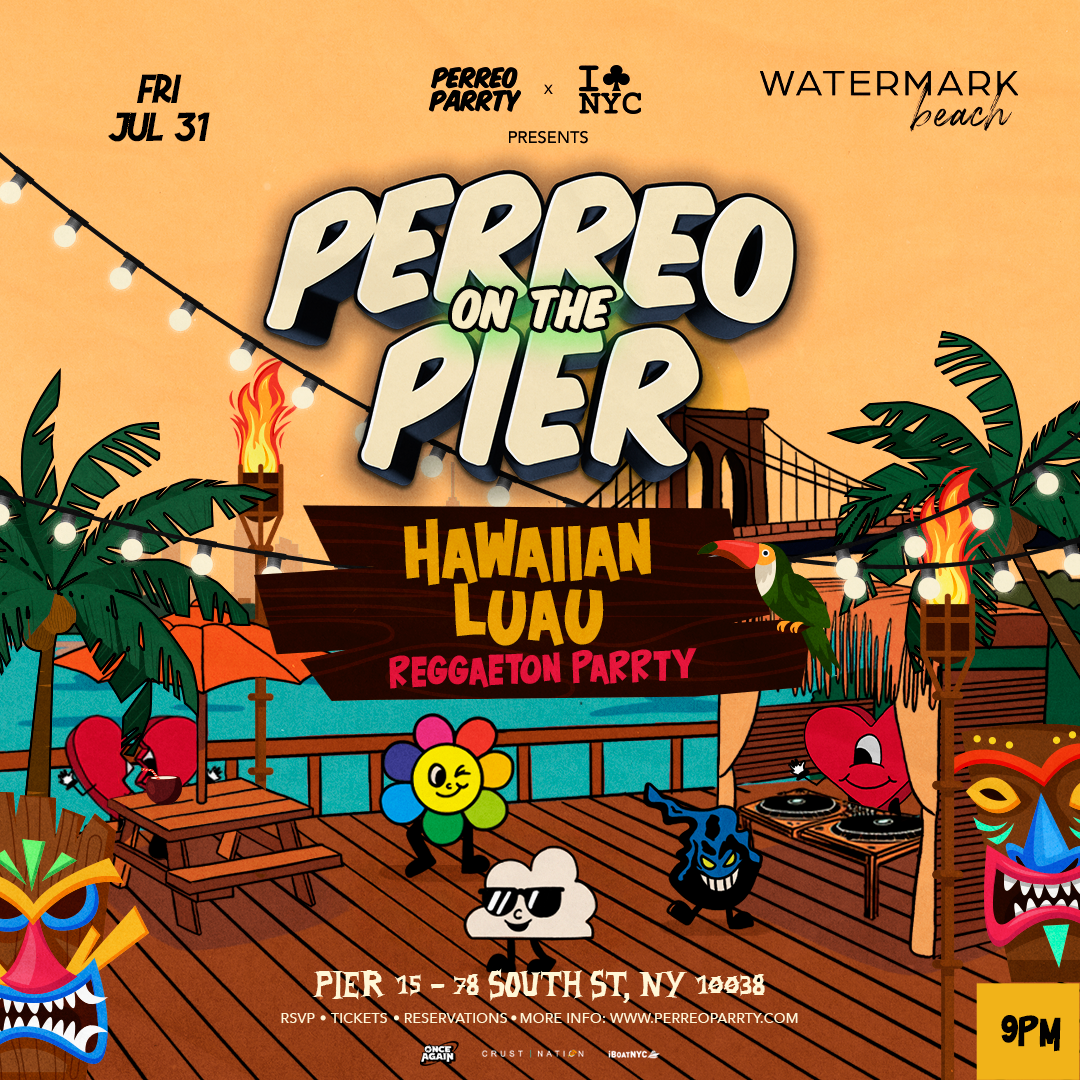 Buy tickets for #1 HAWAIIAN LUAU | REGGEATON PARRTY- PERREO ON THE PIER @ WATERMARK #1 HAWAIIAN LUAU | REGGEATON PARRTY- PERREO ON THE PIER @ WATERMARK