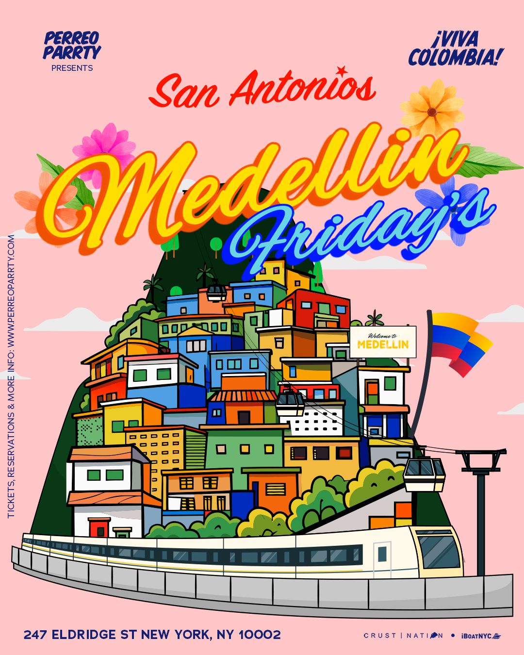 Medellin Fridays - Colombian Latin & Reggaeton Party at San Antonios NYC