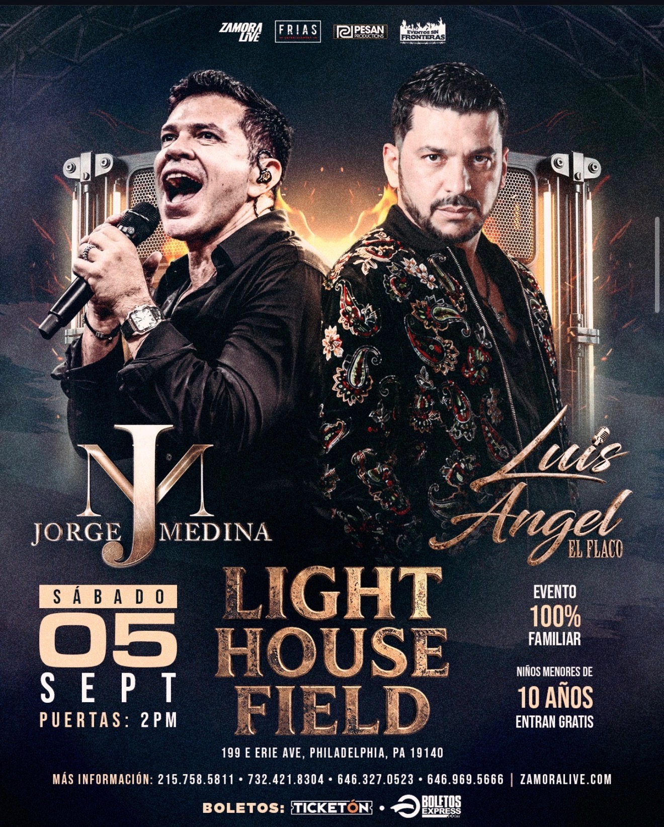 JORGE MEDINA • LUIS ANGEL “EL FLACO” EN LIGHTHOUSE FIELD