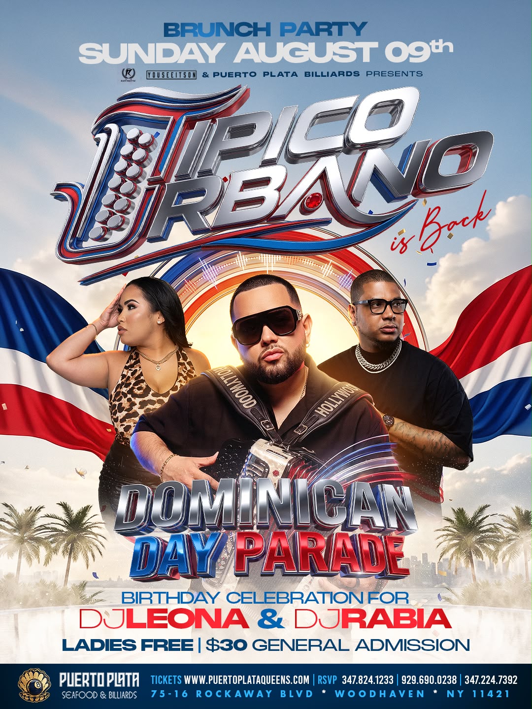 TIPICO URBANO DOMINICAN DAY PARADE TIPICO BRUNCH