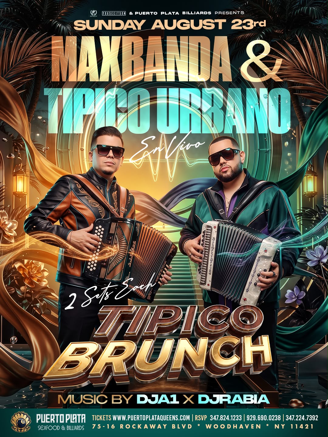 MAX BANDA & TIPICO URBANO TIPICO BRUNCH