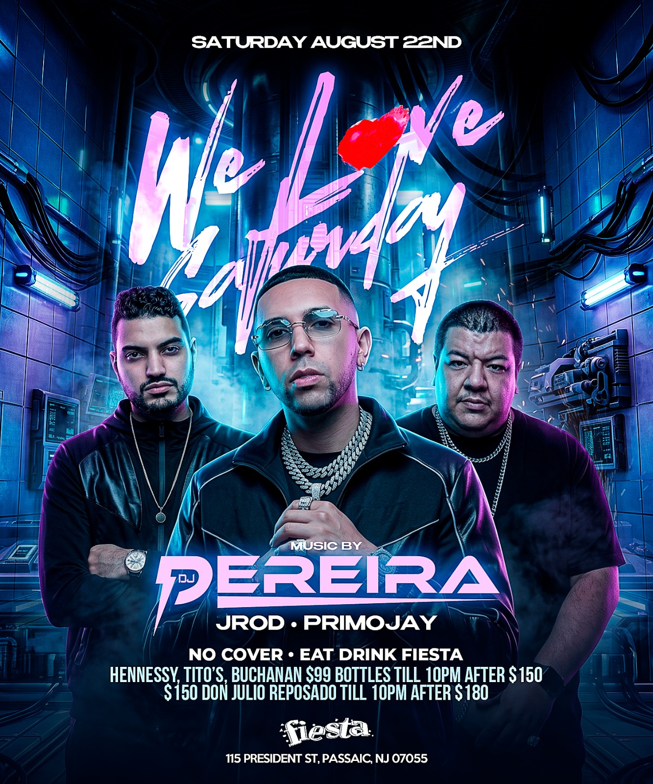 DJ PEREIRA, JROD, PRIMO JAY