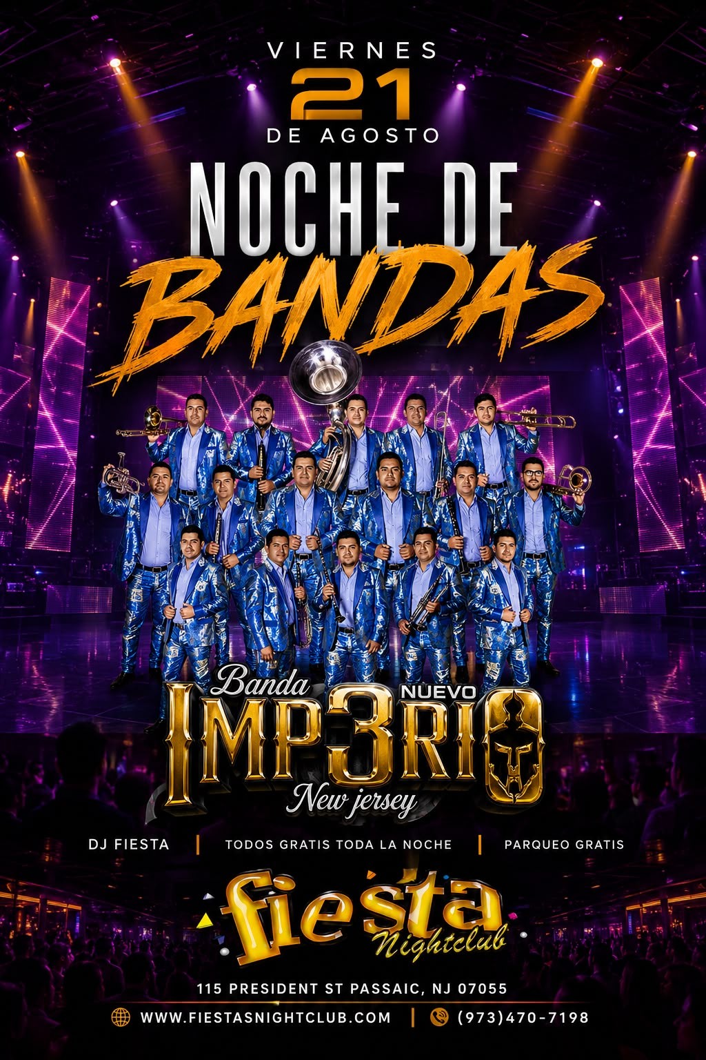 NOCHE DE BANDAS