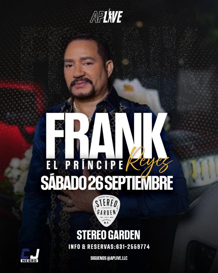 FRANK REYES – EL PRÍNCIPE DE LA BACHATA EN LONG ISLAND