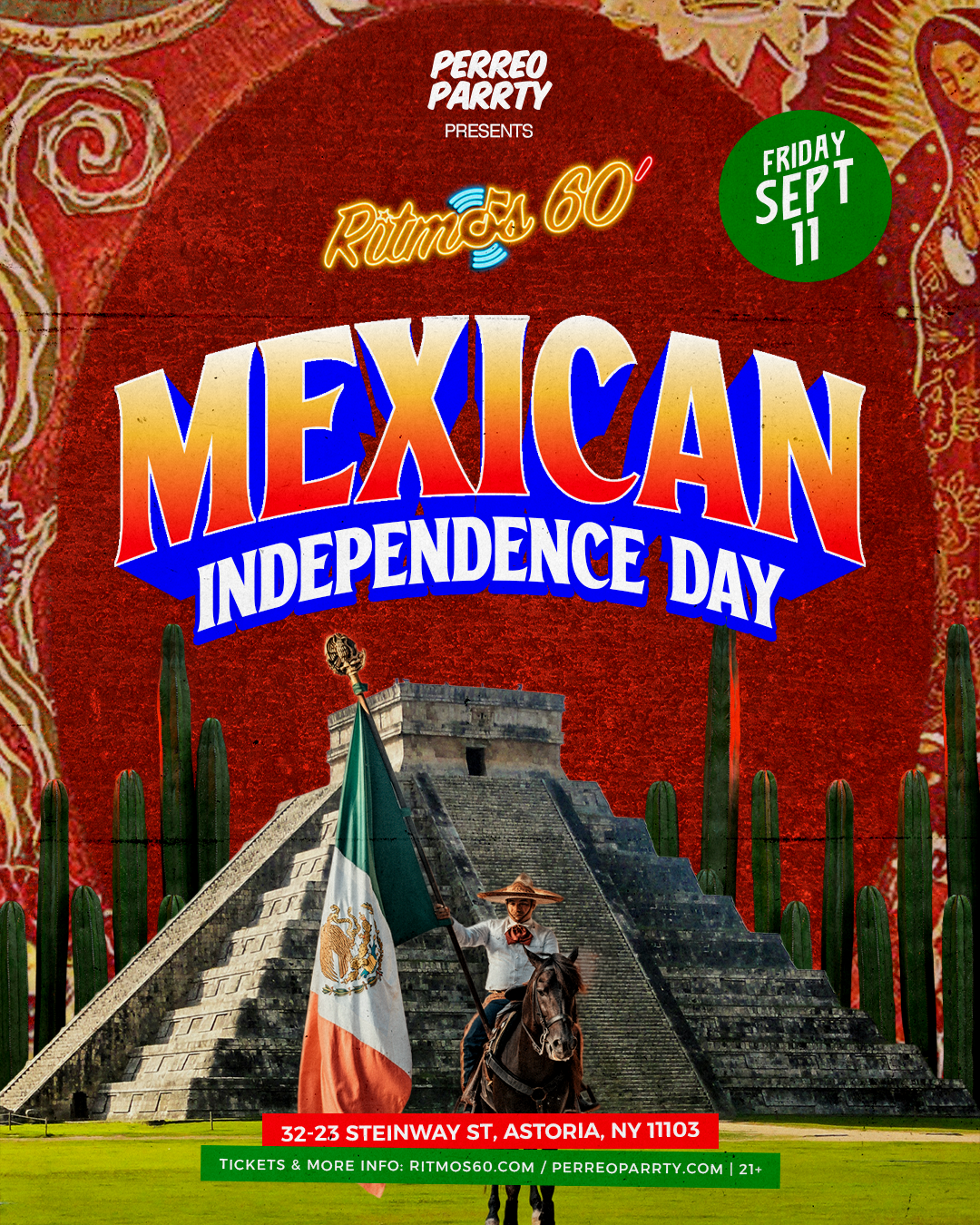 Mexican Independence Party at the Legendary Ritmos 60 Bar NYC