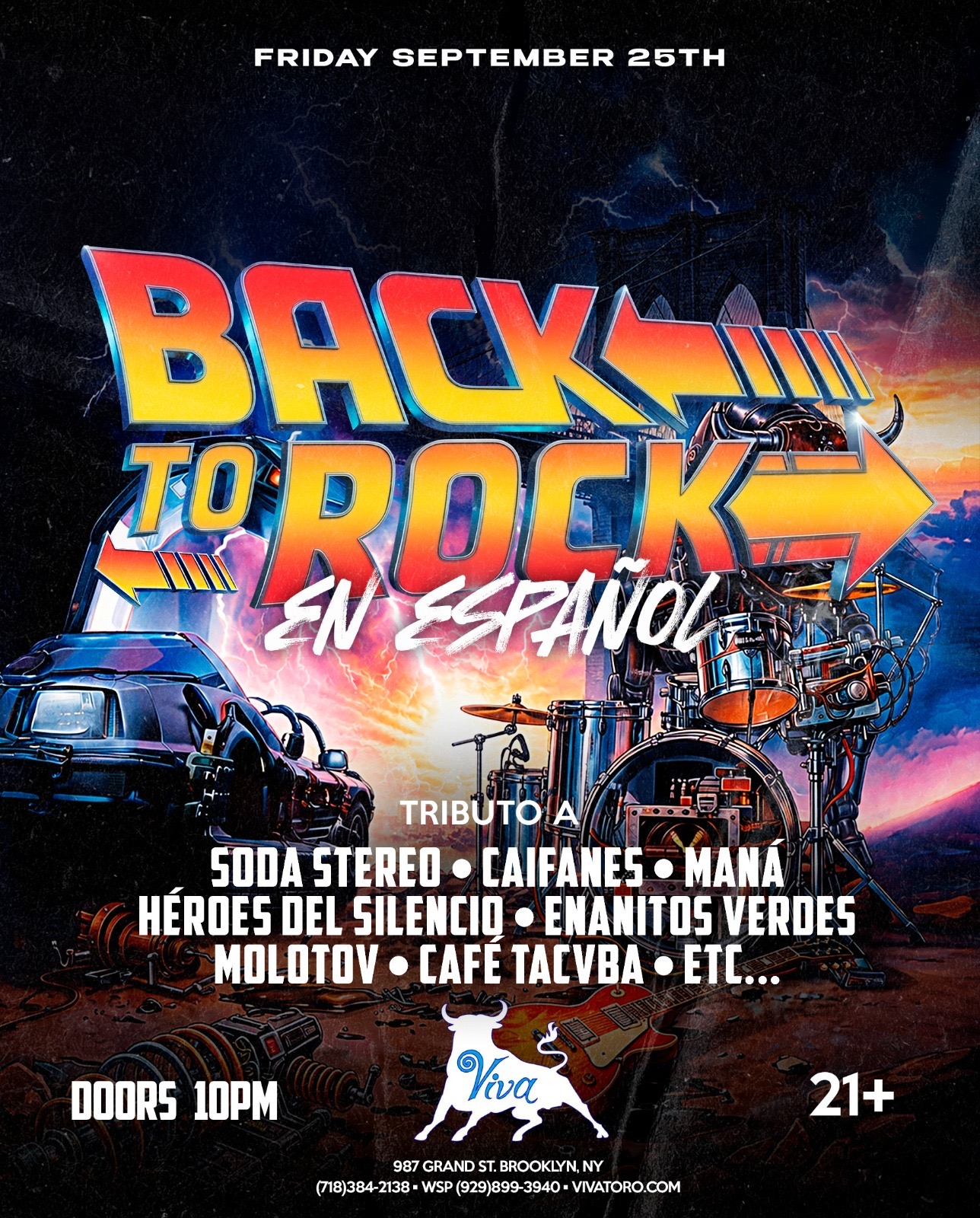 Buy tickets for Back 2 the Rock en Español Back 2 the Rock en Español