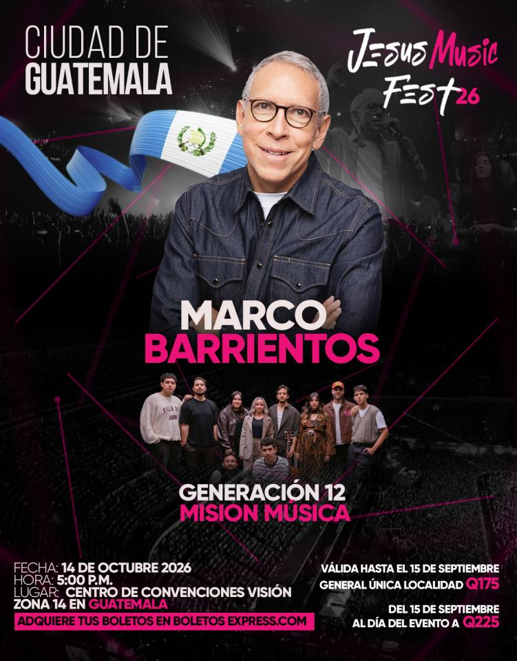 Jesús Music Fest Guatemala Capital 2026
