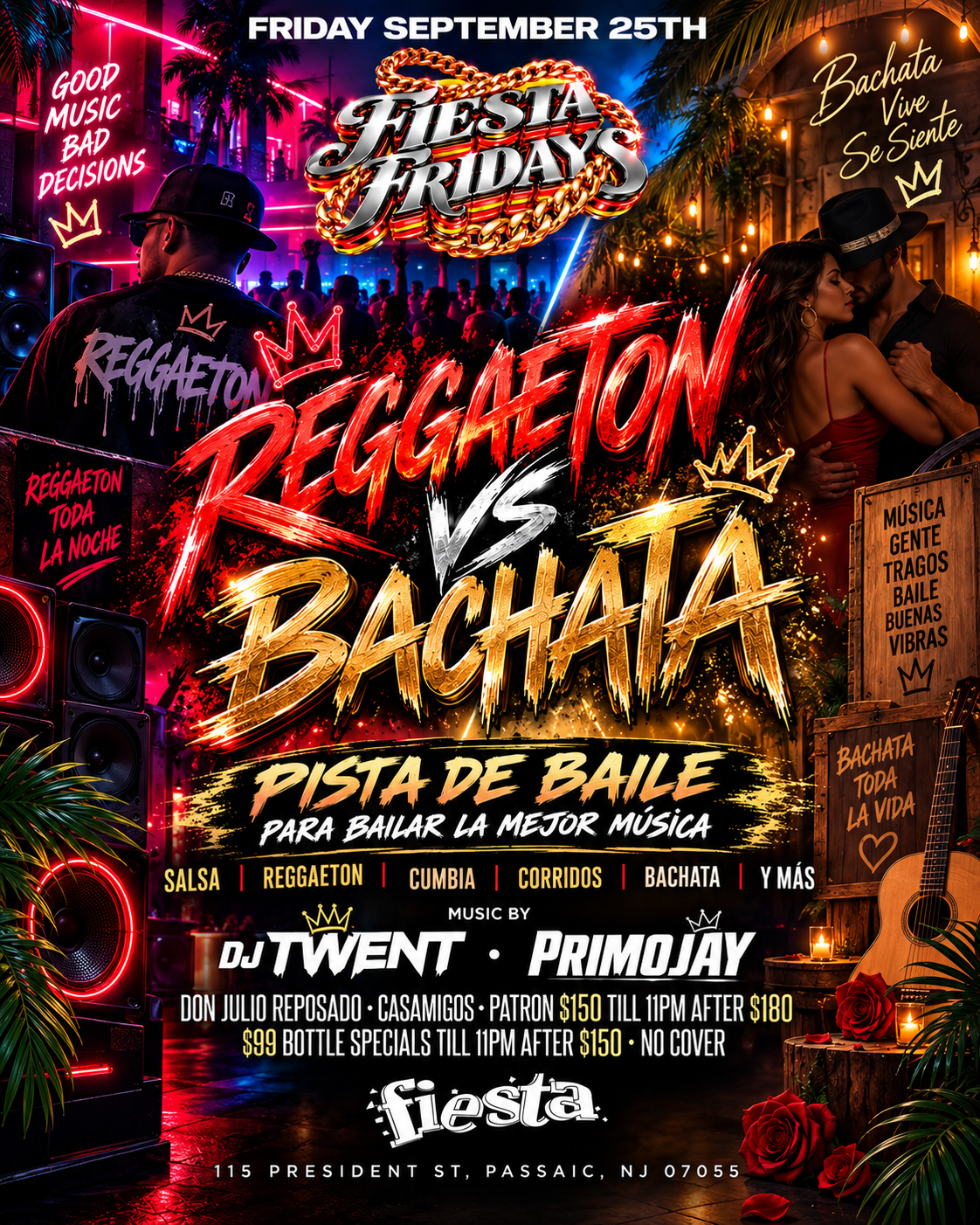 Reggaeton Vs Bachata