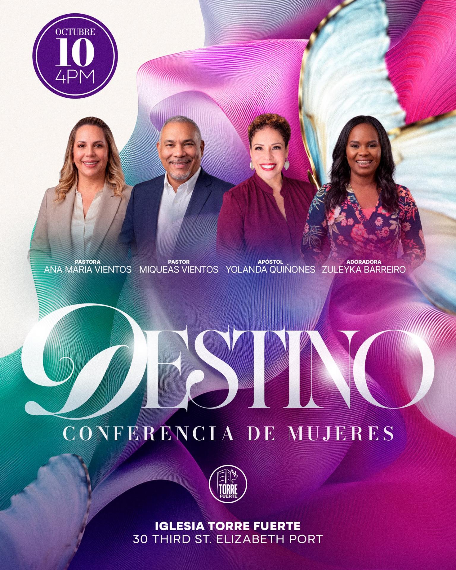 Buy tickets for DESTINO - CONFERENCIA DE MUJERES DESTINO - CONFERENCIA DE MUJERES