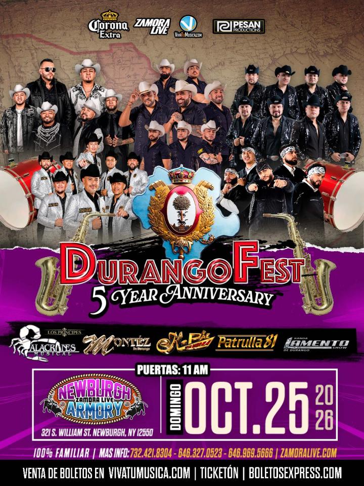 DURANGOFEST EN NEWBURGH ARMORY