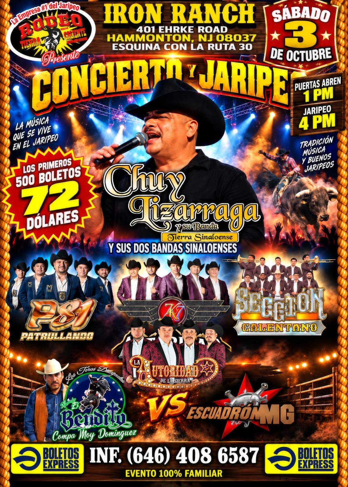 CHUY LIZARRAGA Y SU BANDA | P-81 | AK7 | SECCTON CALENTANO