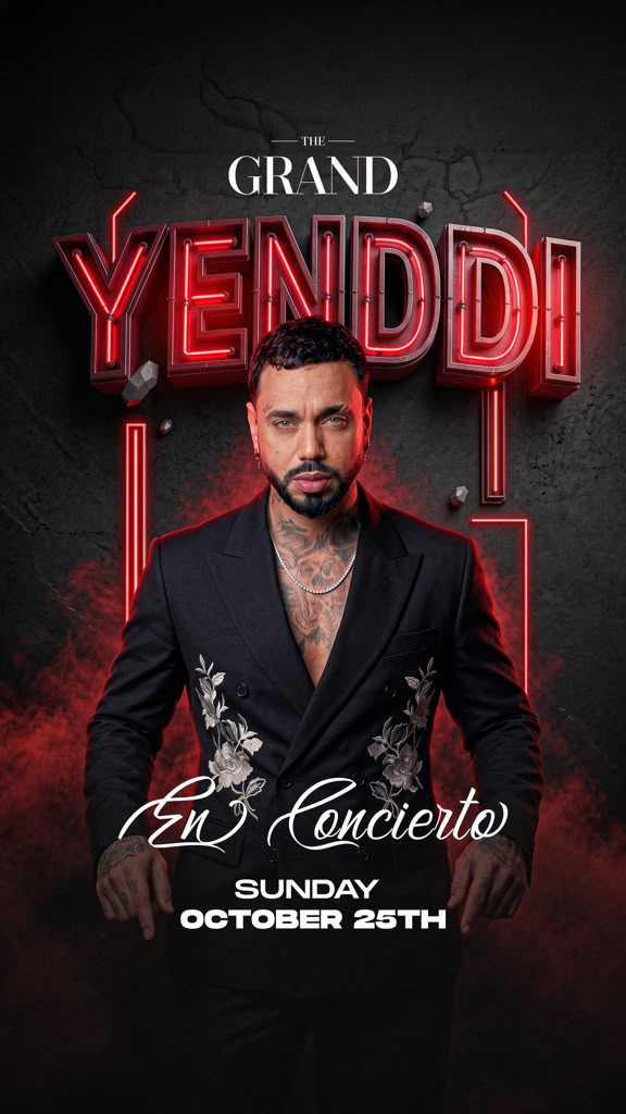 Buy tickets for YENDDI EN CONCIERTO YENDDI EN CONCIERTO