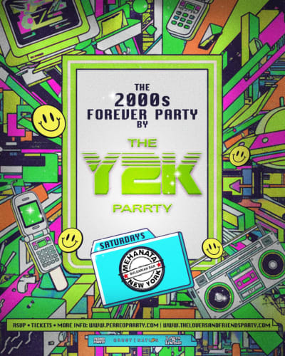 Buy tickets for The 2000s Forever Parrty by THE Y2K Parrty - Saturdays at Mehanata NYC The 2000s Forever Parrty by THE Y2K Parrty - Saturdays at Mehanata NYC