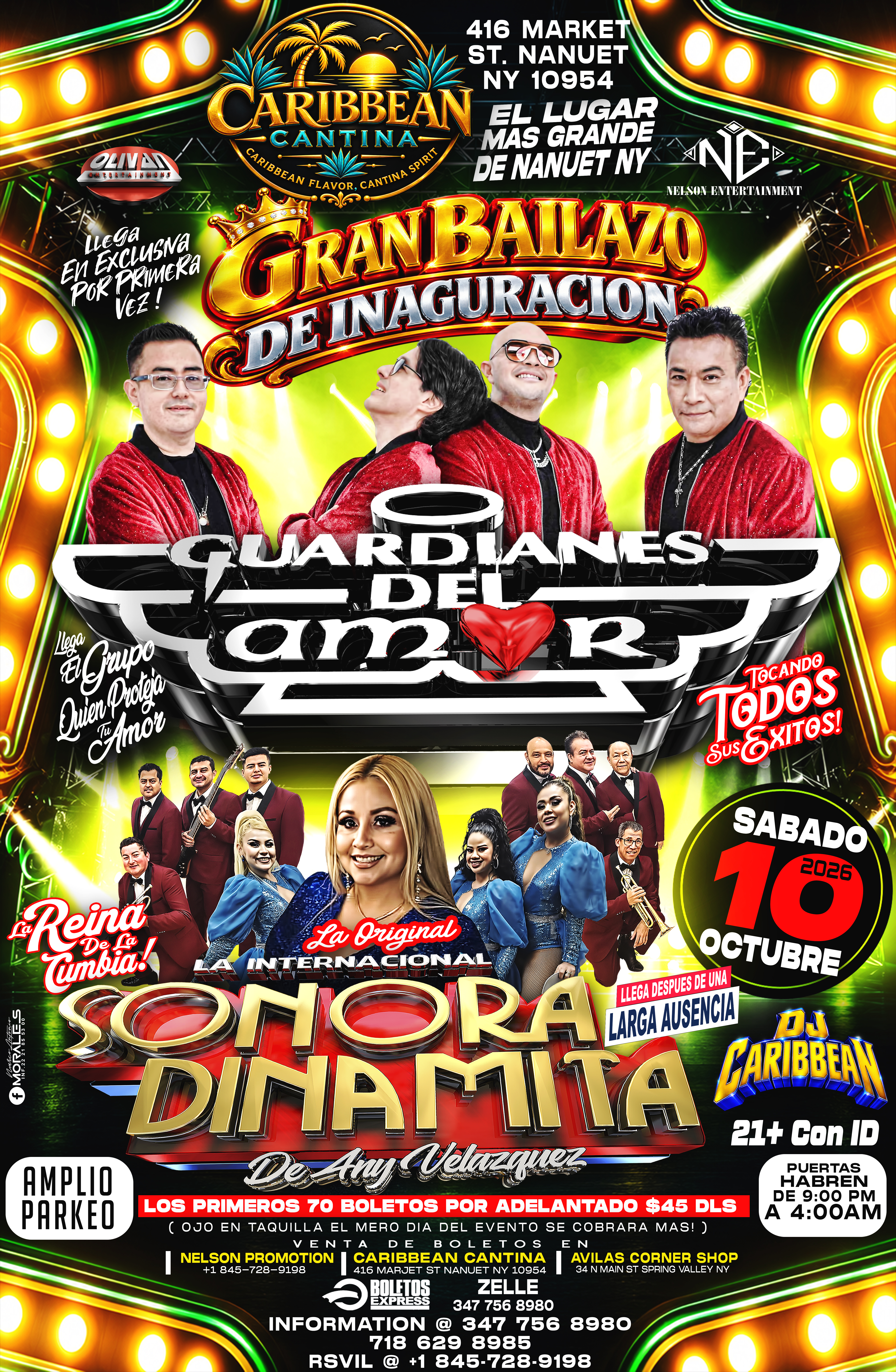 Buy tickets for Los Guardianes Del Amor, International Sonora Dinamita Any Velasquez En Nanuet NY Los Guardianes Del Amor, International Sonora Dinamita Any Velasquez En Nanuet NY