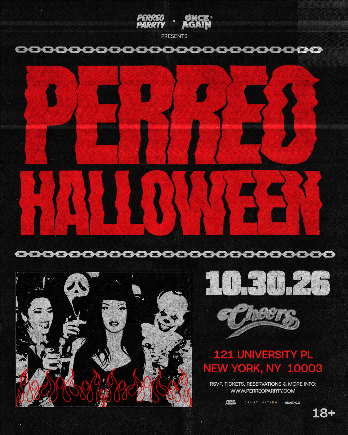 Buy tickets for PERREO HALLOWEEN - Latin Reggaeton Dance Party in NYC (18+) PERREO HALLOWEEN - Latin Reggaeton Dance Party in NYC (18+)