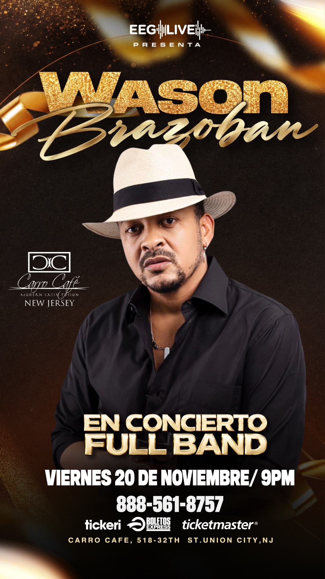 Buy tickets for WASON BRAZOBAN | RESERVA DE MESA WASON BRAZOBAN | RESERVA DE MESA