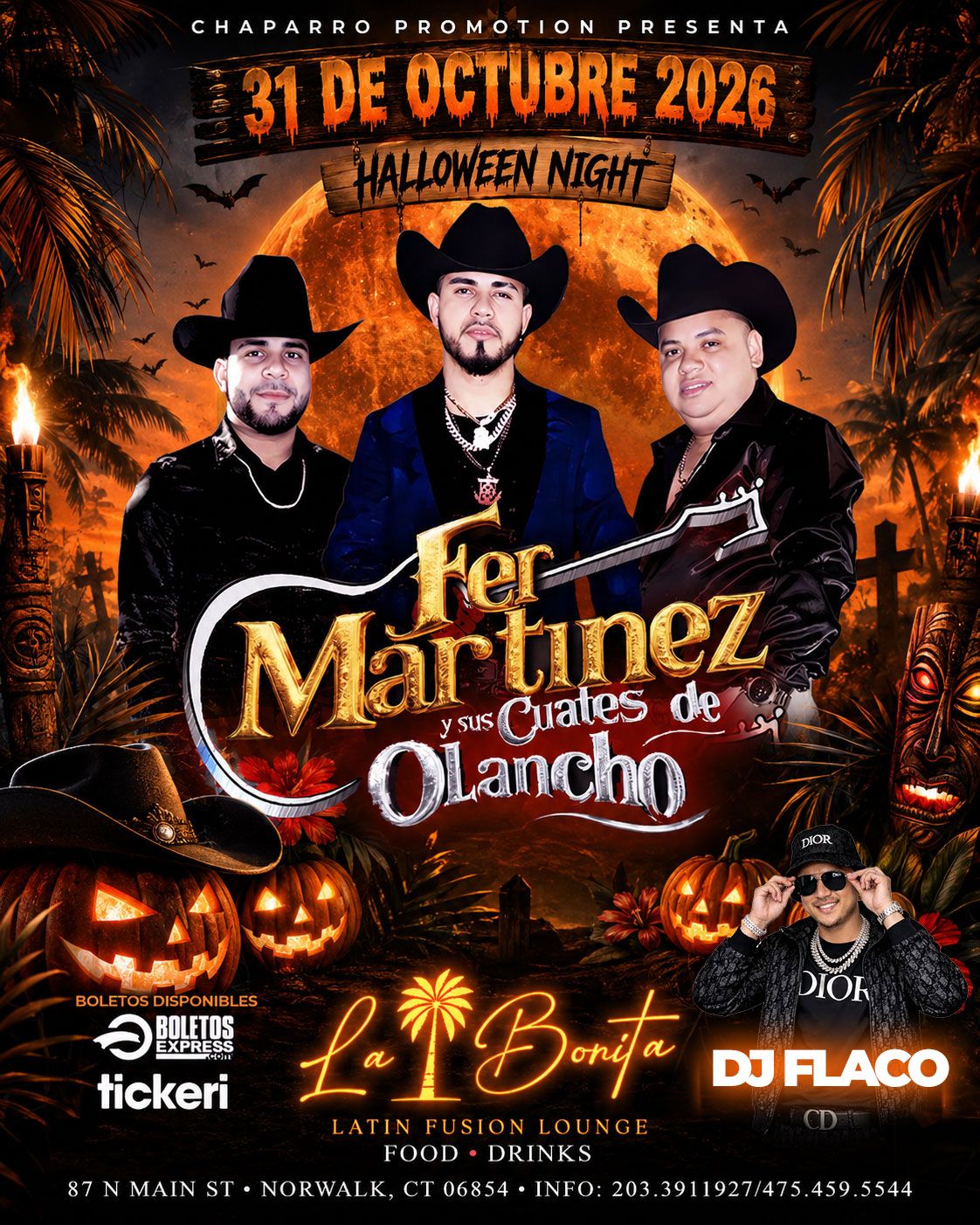 Buy tickets for Fer Martínez y sus cuates de Olancho Fer Martínez y sus cuates de Olancho