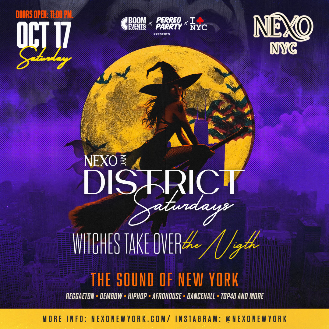 Buy tickets for Witches Take over District Saturdays at Nexo Midtown Nightclub Halloween Witches Take over District Saturdays at Nexo Midtown Nightclub Halloween