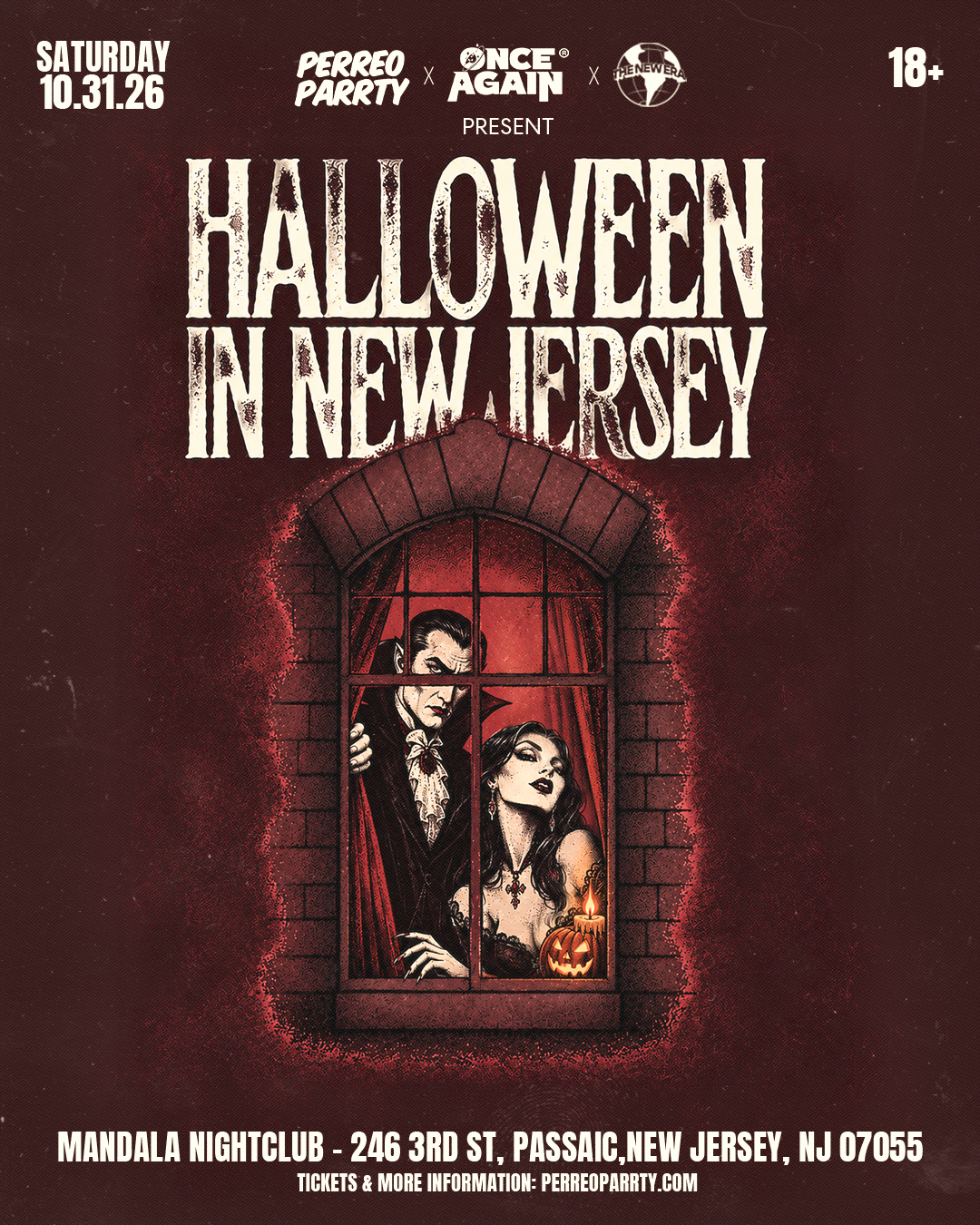 Halloween In New Jersey - Perreo Parrty Dance Event (18+)
