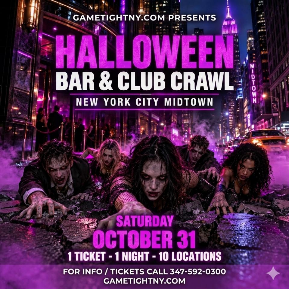 Buy tickets for NYC HALLOWEEN PUB CRAWL 2026 ONLY $15 NYC HALLOWEEN PUB CRAWL 2026 ONLY $15