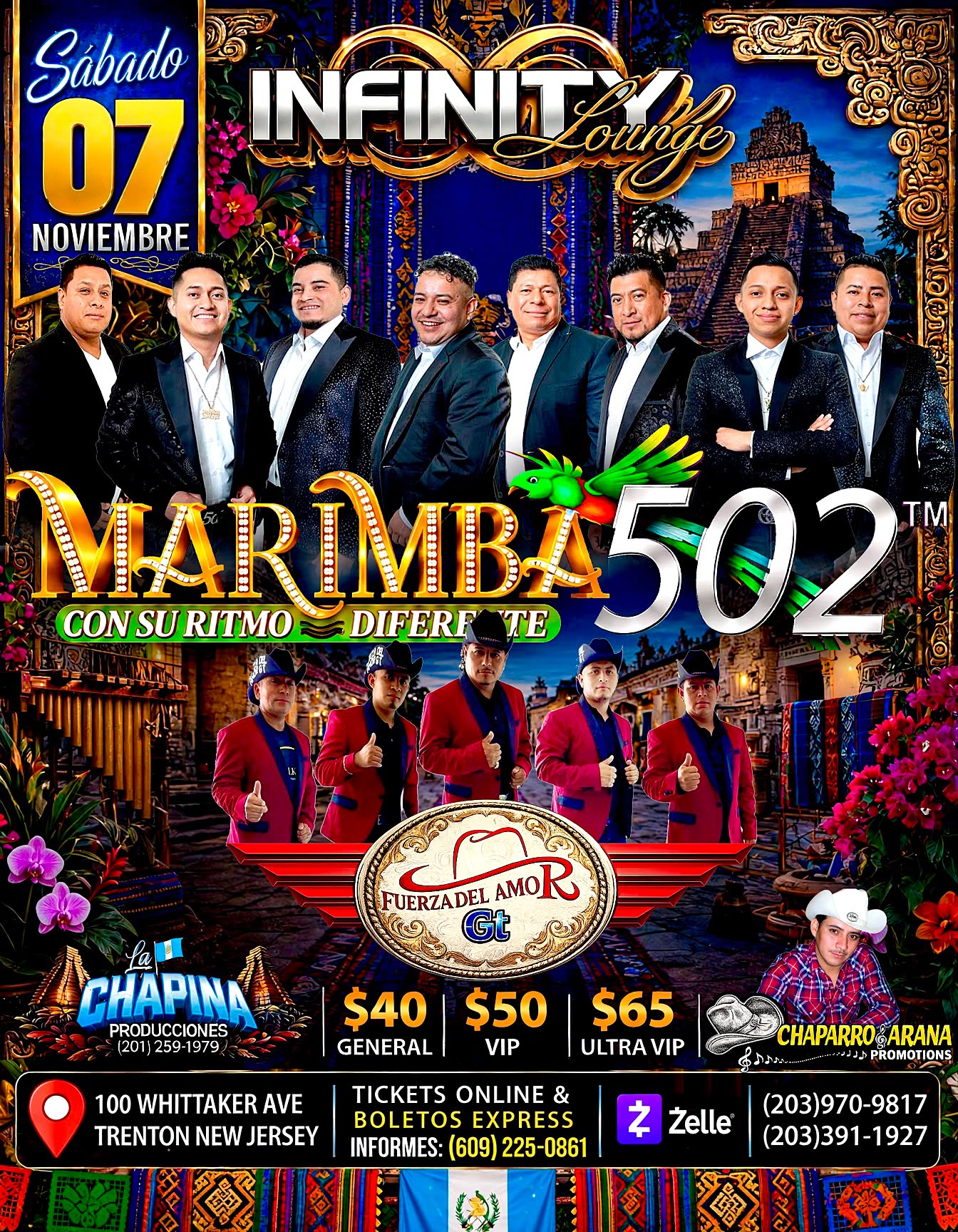 Buy tickets for MARIMBA 502 | FUERZA DEL AMOR MARIMBA 502 | FUERZA DEL AMOR