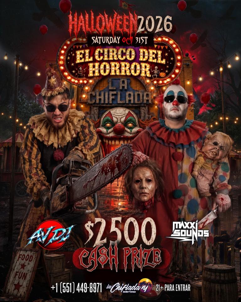 Buy tickets for La Chiflada: EL CIRCO DEL HORROR 🎪 Halloween 2026 La Chiflada: EL CIRCO DEL HORROR 🎪 Halloween 2026