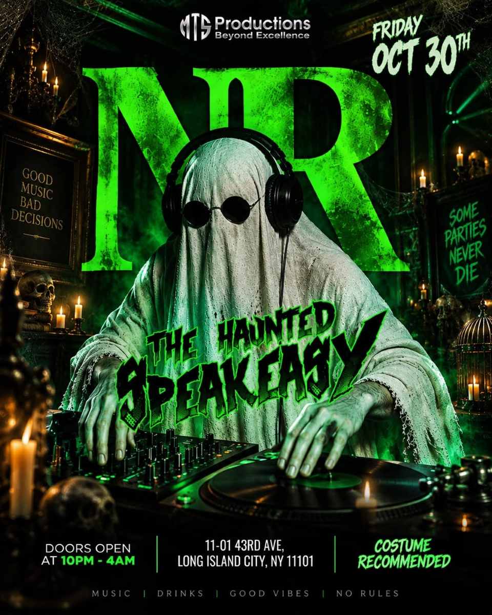 Buy tickets for Newsroom Halloween Party 2026 | The Haunted Speakeasy in LIC Newsroom Halloween Party 2026 | The Haunted Speakeasy in LIC