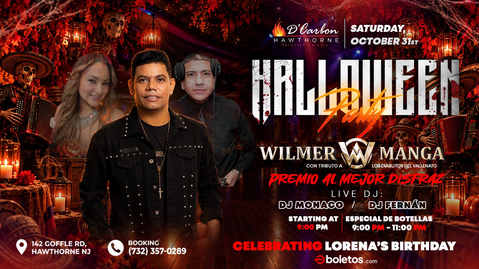 HALLOWEEN PARTY - WILMER MANGA