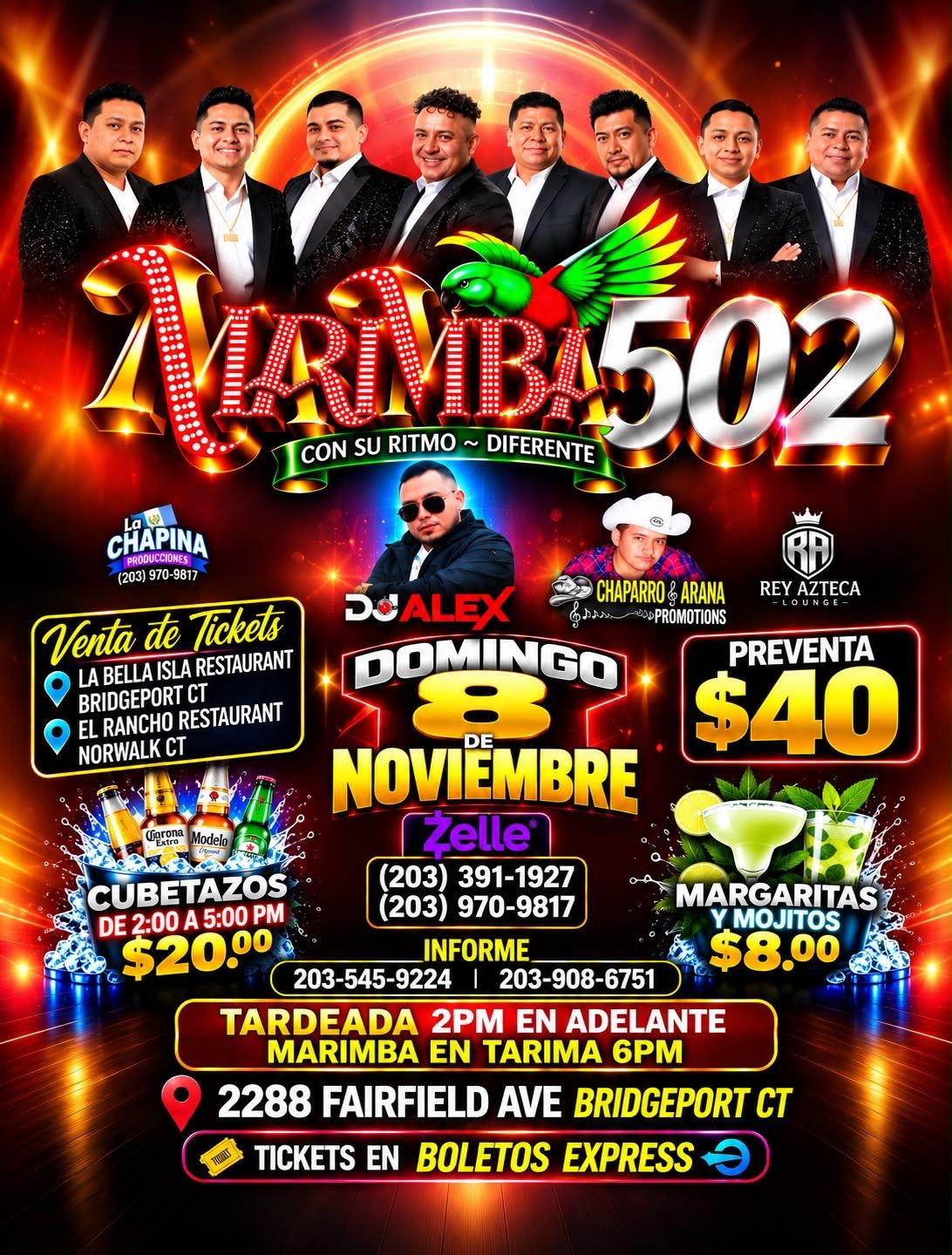 Buy tickets for MARIMBA 502 MARIMBA 502