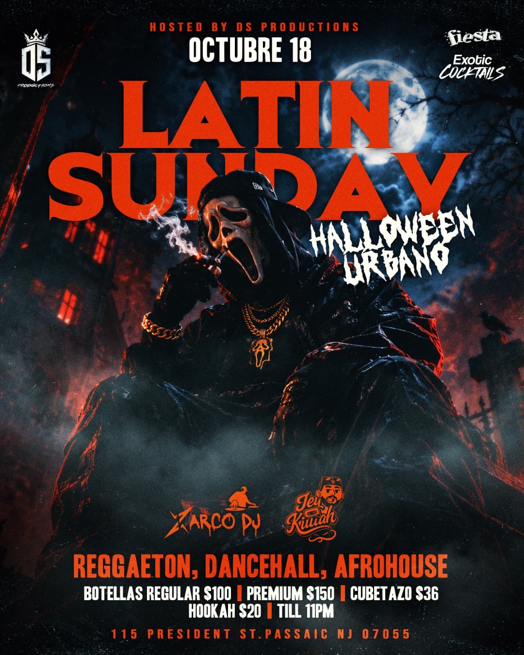 Buy tickets for LATIN SUNDAY - HALLOWEEN URBANO LATIN SUNDAY - HALLOWEEN URBANO
