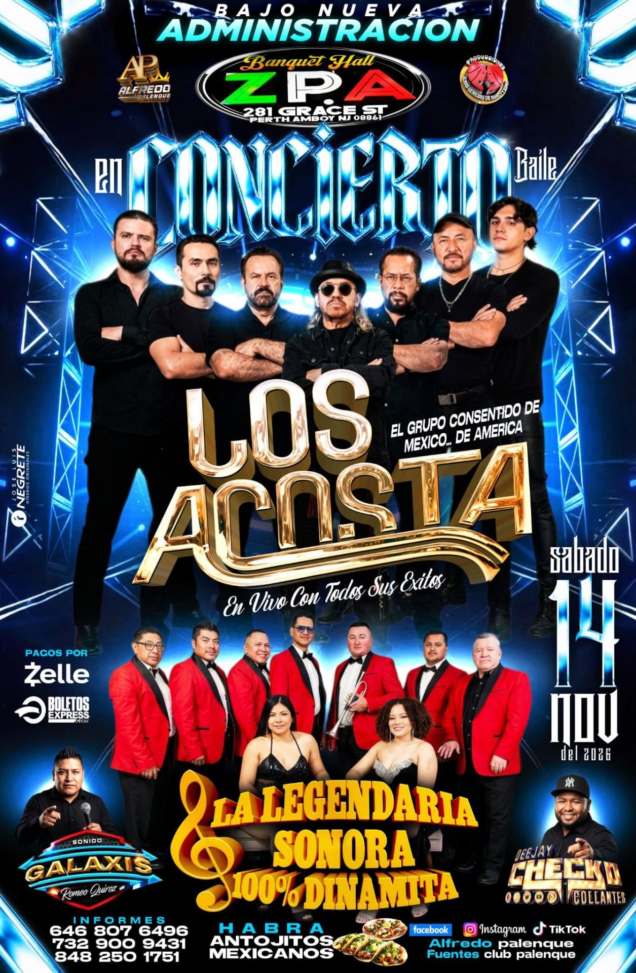 LOS ACOSTA • LA LEGENDARIA SONORA 100% DINAMITA