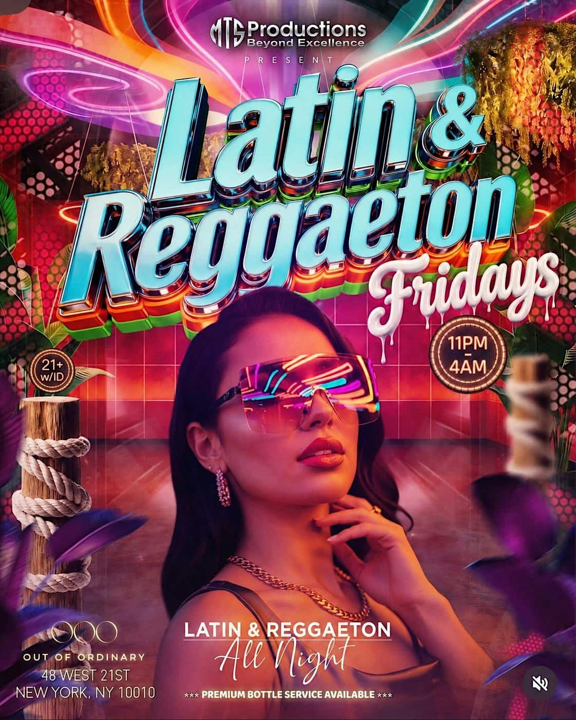 Latin & Reggaeton Fridays at OOO Nightclub | Latin & Reggaeton All Night